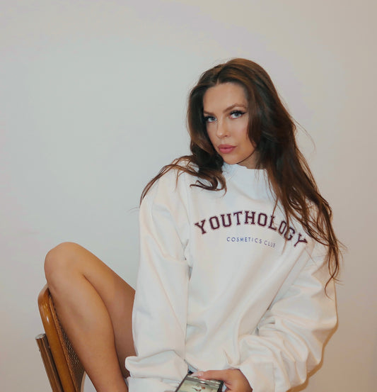 Youthology Cosmetics Club Crew Neck Sweatshirt